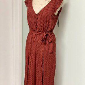 Rust colored jumpsuit